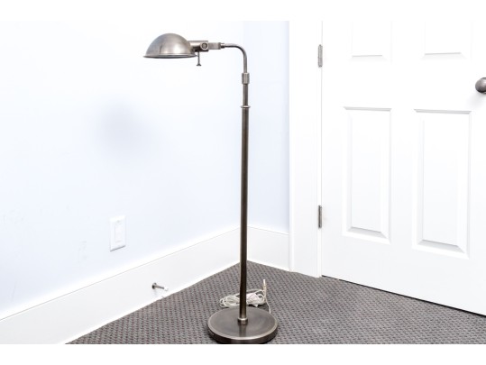Ralph Lauren Nickel FInished Adjustable FLoor Lamp