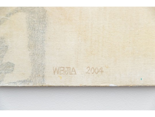 Wei Jia (b. 1957, Chinese-American) Mixed Media On Canvas