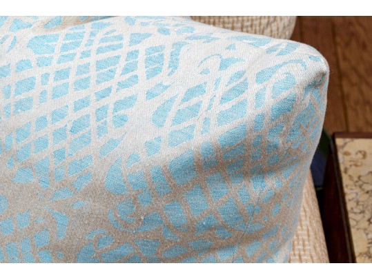 Pair Of High End Custom Down-Filled Pillows