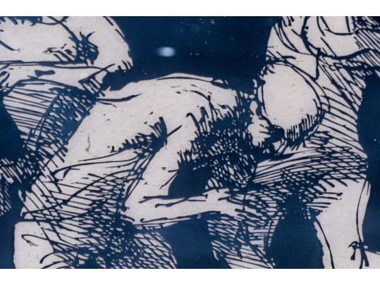 Sidney Hurwitz (American, B. 1932) Woodcut