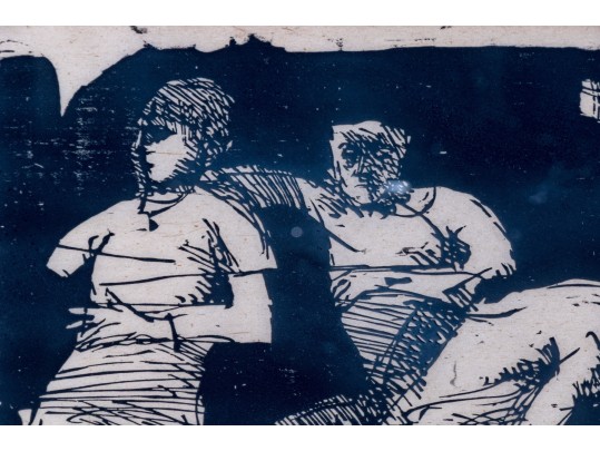 Sidney Hurwitz (American, B. 1932) Woodcut