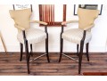 Pair Of Custom Upholstered Barstools