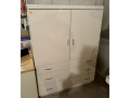 Contemporary White Laminate Wardrobe