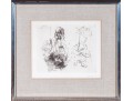 Jack Levine (American, 1915-2010) Original Etching, 1964