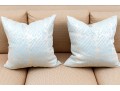 Pair Of High End Custom Down-Filled Pillows