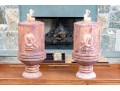 Highly Decorative Carved Stone Lidded Stone Vessels