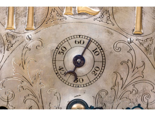 Antique Herschede Five Tube Tall Case Clock