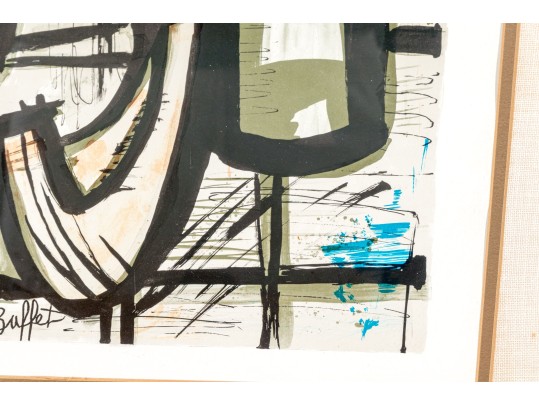 Bernard Buffet Lithographic Print, Still Live