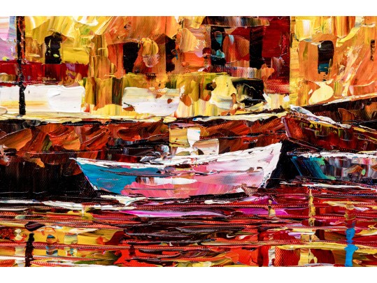 Leonid Afremov (Russian-Israeli, 1955-2019) 