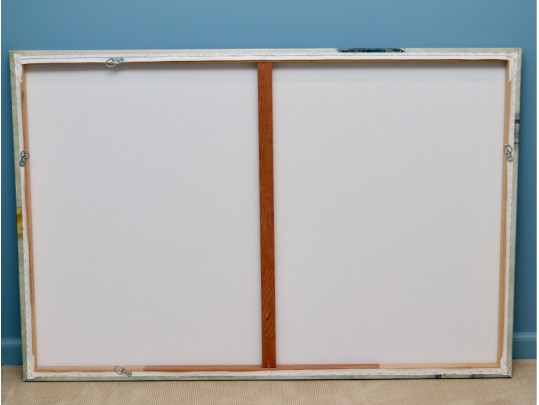 Mid-Century Inspired Abstract Canvas Print