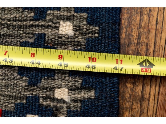 Hand Woven Wool Pakistan Kilim, 3'-11