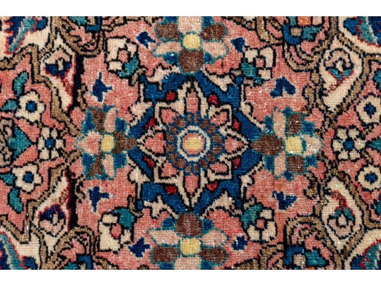 Hand-Knotted Wool Accent Carpet, 6'-11