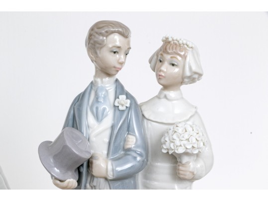 Lladro And Nao Porcelain Figurines