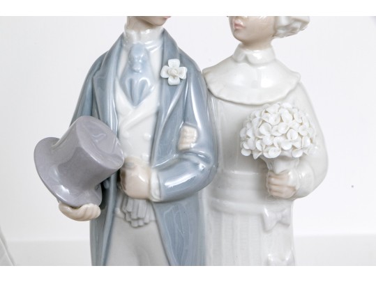 Lladro And Nao Porcelain Figurines