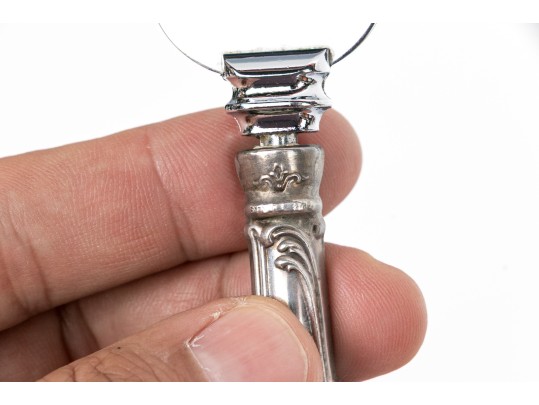 Collection Of Eight Sterling And Silver Handed Serving Pieces