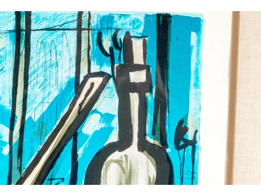 Bernard Buffet Lithographic Print, Still Live