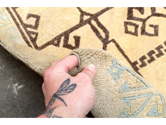 Hand-Knotted Wool Arts And Crafts Style Carpet, 11'-3