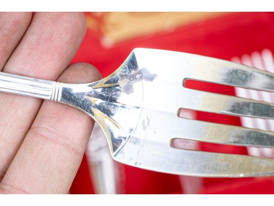 Community Silver Plated Flatware Set With Storage Box