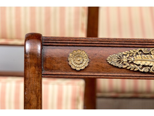 Assembled Set Of Eight Dining Chairs