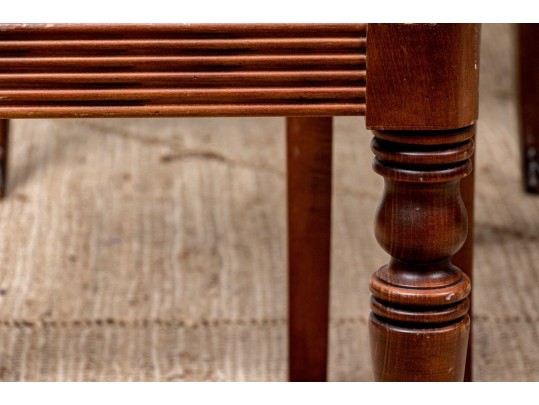 Assembled Set Of Eight Dining Chairs