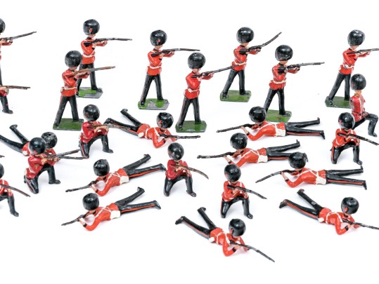 Collection Of Thirty Hand-Painted Lead British Soldiers