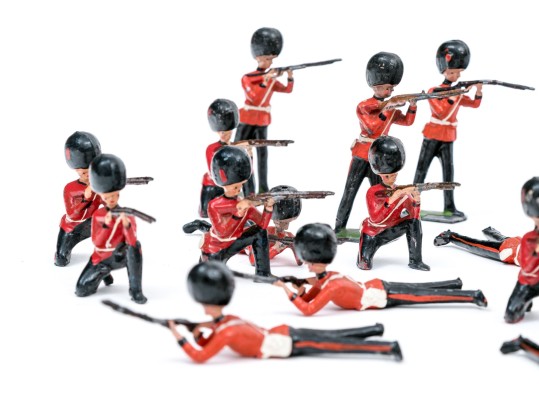Collection Of Thirty Hand-Painted Lead British Soldiers