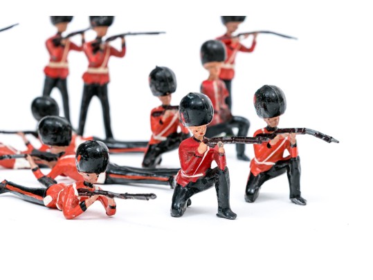 Collection Of Thirty Hand-Painted Lead British Soldiers