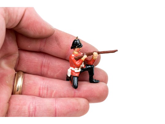 Collection Of Twenty-two Hand-painted Lead Toy Soldiers