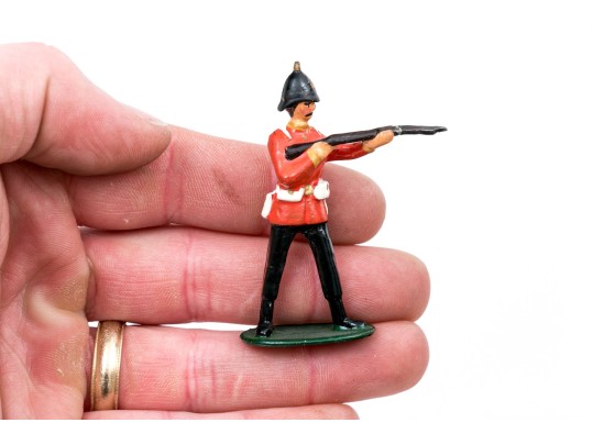 Collection Of Twenty-two Hand-painted Lead Toy Soldiers