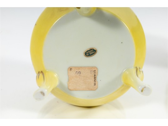 Japanese Limoges Style Porcelain Trinket Boxes 