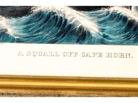 Currier & Ives Published Engraved Print 