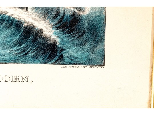 Currier & Ives Published Engraved Print 