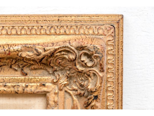 Signed Impressionist Style Painting On Canvas, Landscape With Lighthouse