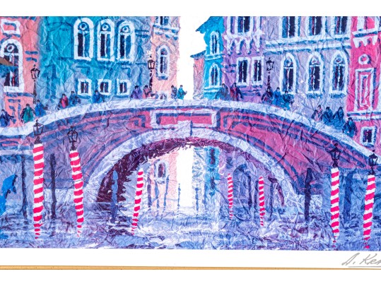 Anatole Krasnyansky Vencie Seriolithograph