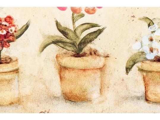 Pair Of S. Browne & Co. Botanical Giclees With Frames