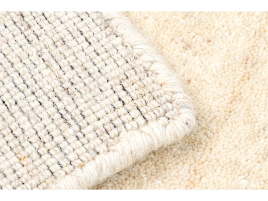 Plush Hand Woven Wool Indian Gabbeh Lori Accent Carpet, 5'-11