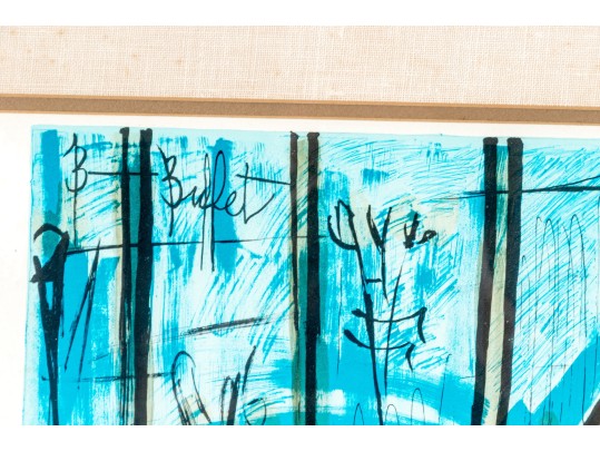 Bernard Buffet Lithographic Print, Still Live