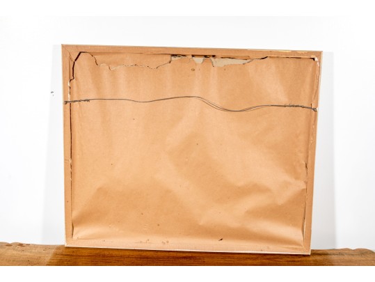 Leroy Neiman Signed Offset Lithograph, Impressionist Style Interior