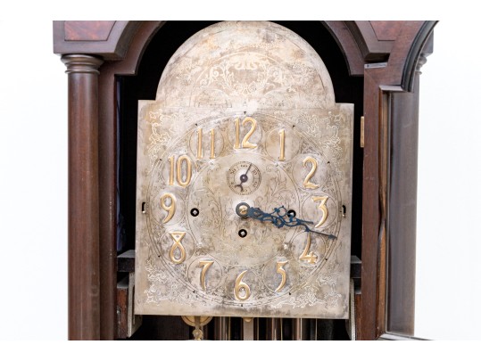 Antique Herschede Five Tube Tall Case Clock