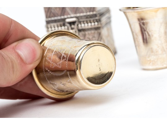 Lot Of Silver Judaica, 9.435 Gross Ozt.