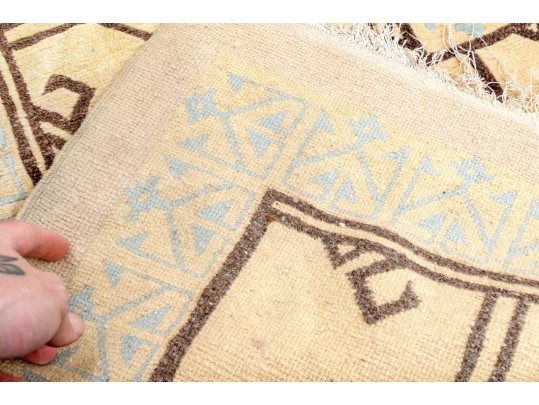 Hand-Knotted Wool Arts And Crafts Style Carpet, 11'-3