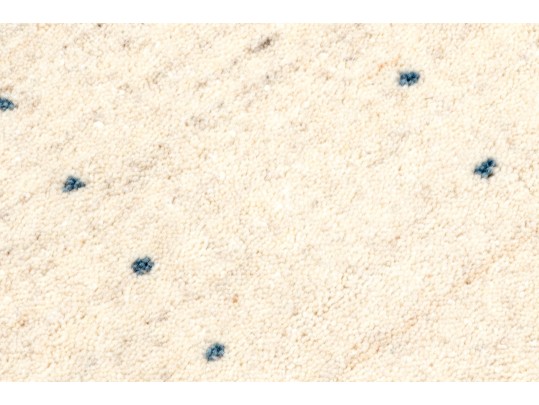 Plush Hand Woven Wool Indian Gabbeh Lori Accent Carpet, 5'-11