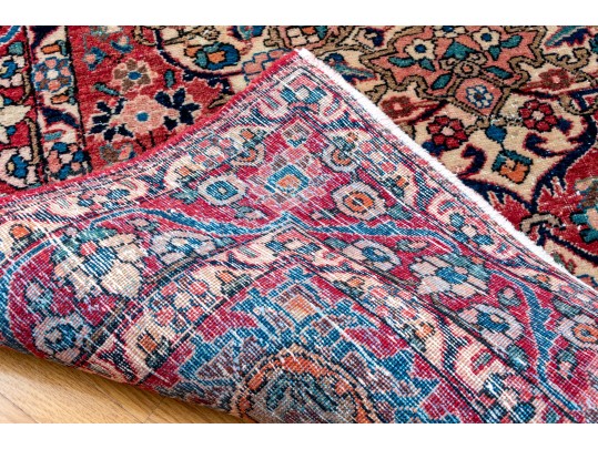 Hand-Knotted Wool Accent Carpet, 6'-11