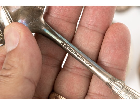 32 Pieces Of Premium, Silver Plate, Mostly Serving Pieces