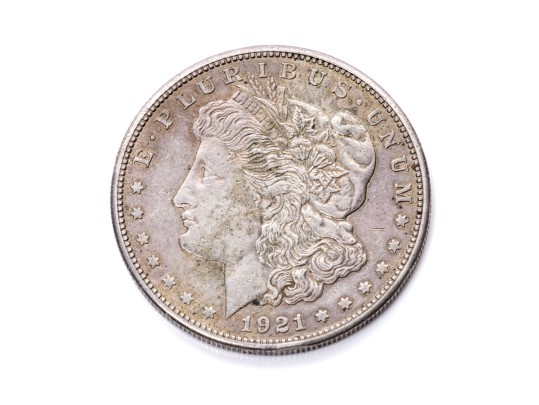 1921 Morgan Silver Dollar 