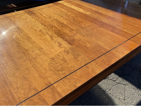 Stickley Mission Cherry Extension Dining Table 