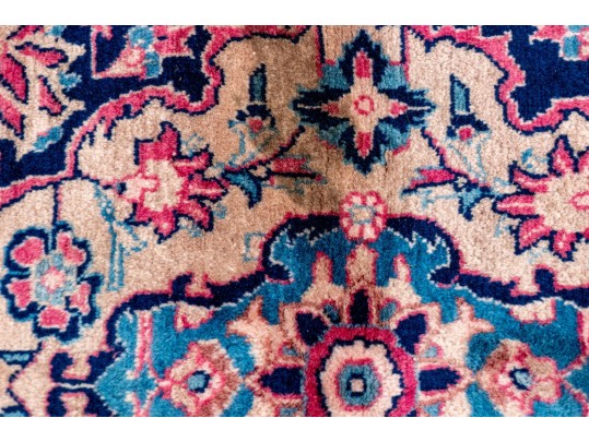 Hand-knotted Wool Tabriz Carpet, 12'-7