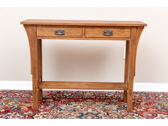 Stickley Mission Console Table