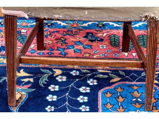 Set Of Six Antique Federal Mahogany And Satinwood Banded Dining Chairs, Ca. 1810