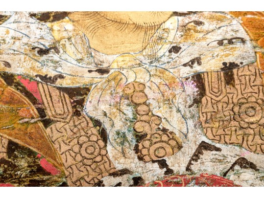 Chinese Decorative Print After Lijiang Baisha Murals